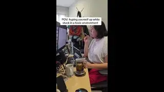 Working in a toxic environment be like #shorts