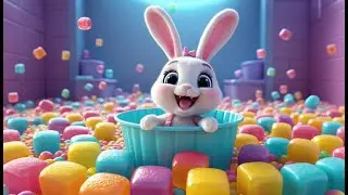 Cupcake Bunny&rsquo;s Bubblegum Adventure | Bunny Song for Kids | Bubblegum Fun Rhyme