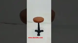 Retro Industrial Stool #retro #american #industrial #vintage #old #antique #furniture #stool