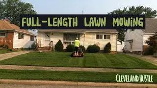 Clean Lawn Stripes in Cleveland w/ SCAG V-Ride + STIHL Setup | Real Talk While Mowing