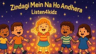 Zindagi Mein Na Ho Andhera 🌟 | Motivational Hindi Song for Kids | @Listen4Kidz