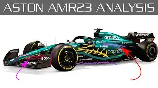 Aston Martin AMR23  -  Aerodynamics Analysis and Initial Thoughts