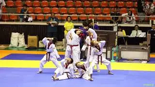 SOO 태권도，2018 제주 한마당 2018 Jeju Hanmadang，Taekwondo Aerobic Junior I，1st Champion 7.70