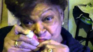 Grandma Smoking Rocks
