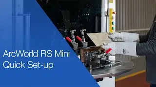 Yaskawa Robot with the ArcWorld RS Mini: Quick and Easy setup Robot Welding