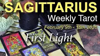 SAGITTARIUS Weekly Tarot &lsquo;A BURDEN IS LIFTED!&rsquo; | Intuitive Spiritual Guidance | February 9 - 15 2026