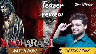 Madharasi Teaser | Titles Glimpse Review | Sivakarthikeyan | #sk23 | A.R.Murugadoss | Anirudh