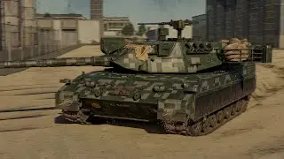 OF-40 (MTCA) Итальянский аналог леопарда в War Thunder