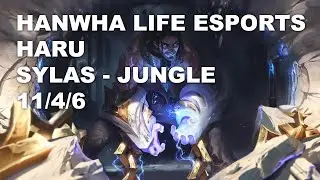 Hanwha Life Esports Haru Jungle Sylas vs Graves - KR Challenger Patch 10.8