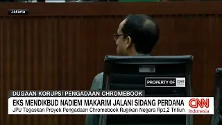 Eks Mendikbud Nadiem Makarim Jalani Sidang Perdana