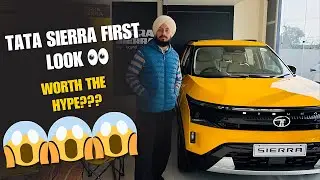 Tata Sierra First Look 👀 Worth the Hype??? 🚕 Harrie Vlog 37 🛞365 Day Vlog Challenge 