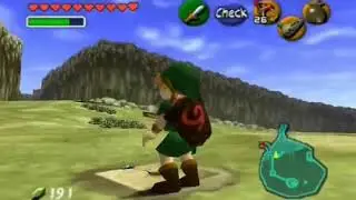 The legend of zelda Ocarina of time-All 100 gold skulltulas in one video (n64)