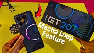 Infinix GT 20 Pro Next Level Features - Mecha Loop Lighting Features is CRAZY in 2025