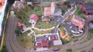 M&auml;rklin Z scale layout II Marklin escala Z