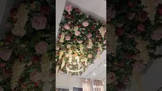 DIY Flowers on the Ceiling 🌸 Tutorial