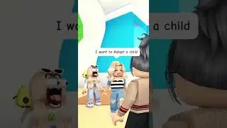 When Mom goes to the ADOPTION CENTER&hellip;😂💀 #adoptme #roblox #robloxshorts