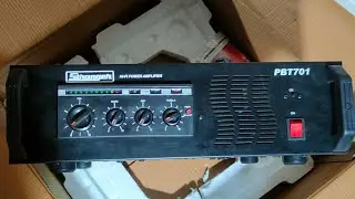 Original Stranger PBT-701 Amplifier Unboxing..#amplifier #soundtesting #strangeraudio