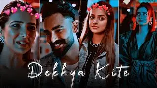 Dekhya Kite ❤️ | EFX status 🥵 | Gur sidhu , Davy | Slowed reverb🔥 | trending song efx⚡ | lo-fi songs