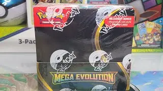 Открытие улучшенного бустерного ящика Mega Evolutions