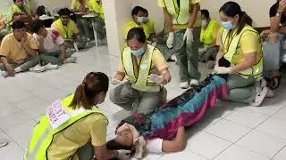 Nazareth School of Pangasinan (1st Attempt Stabbing Incident First Aid Role-Play) Batch 280 Group 1