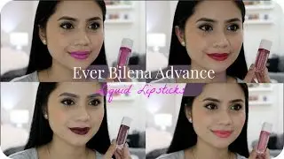 FIRST IMPRESSIONS + SWATCHES: Ever Bilena Liquid Lipstick | Anna Cay &hearts;