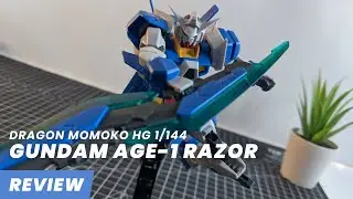 Bootleg Langka Yang Keren! Dragon Momoko HG 1/144 Gundam Age-1 Razor Review - Bahas Indonesia
