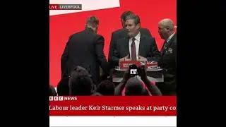 EXPLOSIVE Protest at Starmer's Labour Party Conference Speech.