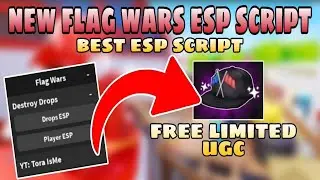 BEST Roblox Flag Wars ESP Script | Drops, Players ESP | Roblox Scripts | Mobile/PC | Delta Version X