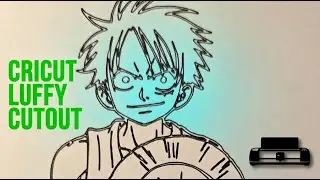 One Piece: Cricut Monkey D Luffy!!