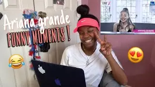 Reacting to Ariana Grande's funny moments!| VLOGMAS |g0ldenxsierra