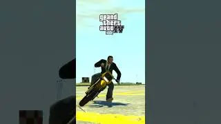 GTA 4 (2008) vs. GTA 5 (2013) BIKE PHYSICS! #shorts #gta