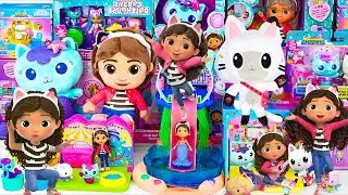 GABBY&rsquo;S DOLLHOUSE Collection Unboxing ASMR | Gabby&rsquo;s Dollhouse Sild pool Cat's Sweet  Bedroom Set