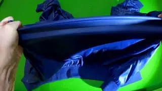 Nylon Jacket flapping and snapping