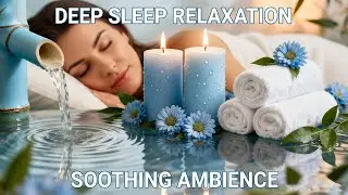 Powerful Deep Sleep Music 🌙 Spa Piano and Water Flow for Healing Relaxation and Meditation