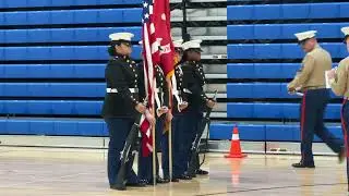 CC MCJROTC Color Guard, Drill Competition at J.R. Tucker HS Jan 18, 2025