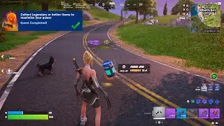 Fortnite - Collect Legendary Or Better Items To Maximize Your Power (Dark Voyager Quests)