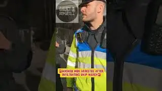 🚨Сегодня арестована толпа в масках, проникшая на марш UKIP🚨