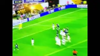 MESSI top corner record breaking goal on camera