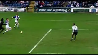 Stephen Warnock scores his first goal for Blackburn Rovers [2007]