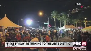 First Friday returns to the Arts District in April