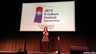 [NZ K-Culture Festival] 2015 K-Pop World Festival Finals (1st Place Vocal) - Tahila Jones
