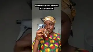 Rosemary and cloves water 2 weeks review //Natural hair remedy #naturalhair #growth #shorts #cloves
