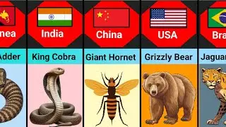 Comparison: Most Dangerous Animals In The World
