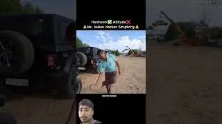 Mr Indian Hacker 😈😈🫡 #automobile #thar #gaming #experiment #experimnent #funny #experiements #comedy