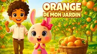 Orange du Jardin 🍊 | Chanson Enfant Originale Choupioty | Comptines Pour Enfants