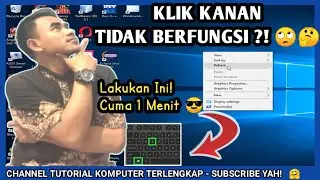 Cara Mengatasi Laptop Tidak Bisa Klik Kanan - Windows 10 Trouble | PART 111 Komputer
