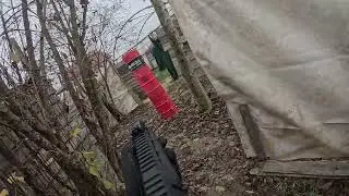 Airsoft / ASF teren / backpain