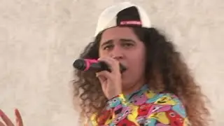 Remi Wolf's drive-in concert in LA