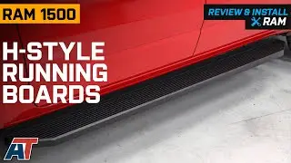 2019-2023 RAM 1500 H-Style Running Boards; Black Review & Install