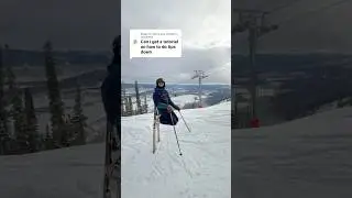 the only way to take a photo on a ski trip #skiing